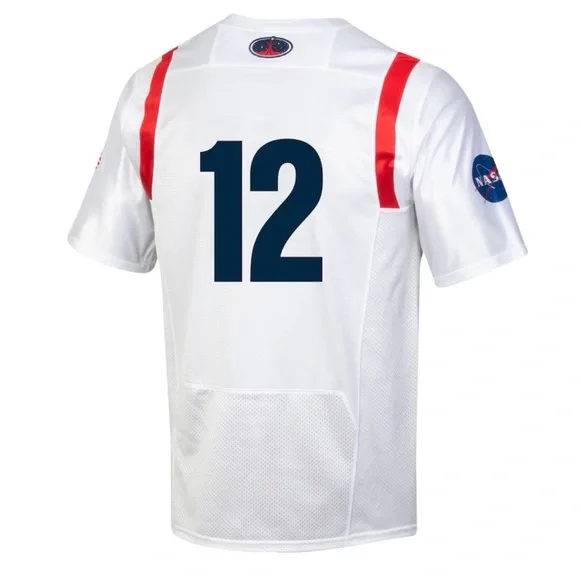 US Navy Midshipmen Under Armour Mens Special Games Football Jersey White Size XL
